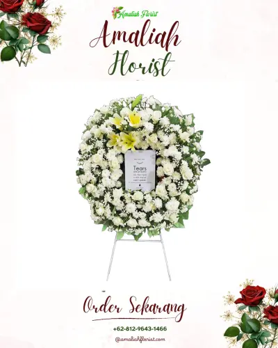 Krans Bunga Duka Cita di Kota Matsum Iv